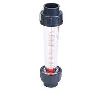 Eminchu Débitmètre de Liquide Haute Précision LZS-25 (D) - Instrument de Mesure de Type Tube 60-600 L/H pour la de L'eau et des Liquides, Plastique ABS, 235 X 58 X 58 Mm