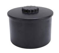 Eminchu Distributeur de Bandes de Cou, Porte-Papier en Plastique pour Barbier, Récipient en Papier pour Foulard Jetable, Idéal pour Salon de Coiffure, Noir Durable et