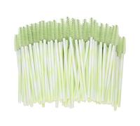 Eminchu Ensemble de Pinceaux à Cils Jetables, 200 Pièces, pour Application de Maquillage, Conception Conviviale, Portable et (GREEN)