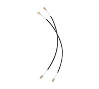 Eminchu Ensemble de Remplacement de Corde de Queue de Violoncelle, Boyau de Queue en Nylon Durable pour une qualité Sonore Améliorée, Accessoire de Violoncelle Noir 2 Pièces