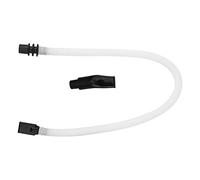 Eminchu Ensemble Tube Mélodica + Embout, Accessoires D'instruments de Musique Portables pour Débutants pour étudiants et Enfants, Matériau ABS, Longueur 57 Cm, 2 Pièces