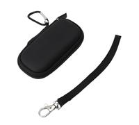 Eminchu Étui de Voyage Résistant aux Chocs pour KardiaMobile EKG, Sac de Protection Complet avec Sangle pour Noir PU + EVA 4,53 X 2,36 X 1,18 Pouces