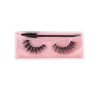 Eminchu Faux Cils, Cils Légers en Bande d'aspect 3D, en Brosse avec un Design Confortable, Idéaux pour le Maquillage de les Jours, des Fêtes, du Travail et des Voyages, V15 (V05)