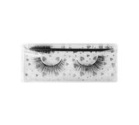 Eminchu Faux Cils, Cils Légers en Bande d'aspect 3D, en Brosse avec un Design Confortable, Idéaux pour le Maquillage de les Jours, des Fêtes, du Travail et des Voyages, V15 (V12)