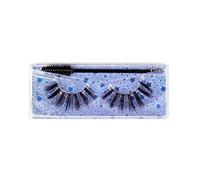 Eminchu Faux Cils, Cils Légers en Bande d'aspect 3D, en Brosse avec un Design Confortable, Idéaux pour le Maquillage de les Jours, des Fêtes, du Travail et des Voyages, V15 (V03)