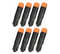 Eminchu Fléchettes en Mousse EVA Souple, Fléchettes Sûres à Retrait Rapide, de Conception Arc Play avec Construction Durable, Idéales pour Les Jeux de de de la Série Ultra (Black)