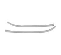 Eminchu Garniture de Moulage Inférieure de Phare, Remplacement Durable pour Série 5 E39 1996 - 2003, 2 Pièces ABS de Haute qualité