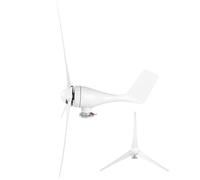 Eminchu Générateur éolien à 3 Pales de 1 200 W pour des Solutions de Chargement Faciles pour Les Bateaux et Les Terrasses, Durable et (White)