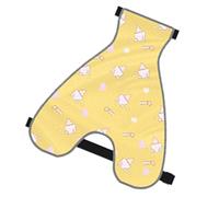 Eminchu Gilet de Protection du Ventre pour Chien, Imperméable et Chaud, pour Petits Chiens, Jambes Courtes, Activités de Plein Air, Idéal pour Les Jours de Pluie, 1 Paquet (XS)