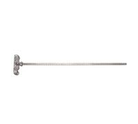 Eminchu Guide de Rail de Scie Circulaire pour Menuiserie, 20 Pouces | Pied à coulisse de positionnement en acier inoxydable, guide de coupe à rouleaux pour chantiers, pince de taille portable