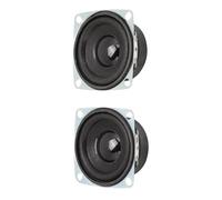 Eminchu Haut-Parleur Bluetooth Basse Puissant, 2 Pièces, 2 Pouces, 4Ω, 3W, pour Usage Multimédia à Domicile
