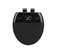 Eminchu Haut-Parleur Bluetooth Mains Libres pour Voiture, Dispositif Multipoint Premium avec Mise Hors Tension Automatique pour Une Expérience de Conduite, Matériau PVC