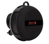 Eminchu Haut-Parleur de Vélo Bluetooth 5.3, étanche IP65, Résistant aux Chocs, avec Fonction Mains Libres, pour Les Aventures à Vélo, Noir