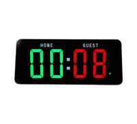 Eminchu Horloge de Minuterie de Gymnastique, Affichage LED de 12 Pouces, | Coque Abs, Tableau de Bord des Sports D'intérieur, Utilisation du Badminton, Support Magnétique, Support Pliable,