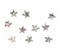 Eminchu Incrustation de Points de tonalité de Guitare, 10 Pièces, Marqueur de Touche en Coquille D'ormeau élégant pour Guitares, Ukulélés, Banjos, Mandolines