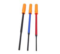 Eminchu Jeu de Chasse-goupilles Longs, Chasse-goupilles de 40 Cm, Capuchon de Frappe à Poignée Ergonomique avec Têtes de 1/4 Po, 5/16 Po et 3/8 et Poignée Moletée, Idéal pour la Plupart des étriers