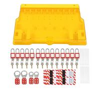 Eminchu Kit Complet de Station de Verrouillage et D'étiquetage avec Couvercle pour la conformité à la sécurité dans les Usines