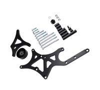 Eminchu Kit de Support de Courroie Serpentine pour Camions et VUS LS, côté | Relocalisation d\'alternateur, support en alliage d\'aluminium usiné CNC pour 1500 2500 3500, 1999 à 2014