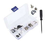Eminchu Kit de Vis pour Machine à Coudre Industrielle, Attaches Durables pour Accessoires de Couture, Boîte de Rangement Incluse pour la Plupart des Machines
