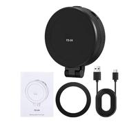 Eminchu Lampe à Selfie Magnétique D04, 48 Perles LED, 3 Températures de Couleur 2500 8500 K, avec Miroir et Tête Rotative à 360 °, Idéale pour la Photographie, la Vidéo et l'éclairage par Téléphone