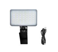 Eminchu Lampe LED Multicolore à Clipser pour Appareil Photo avec Batterie Longue Durée pour Smartphone, Anneau Lumineux Compact pour Selfie pour la Création de Contenu, Lampe de Téléphone Portable