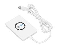 Eminchu Lecteur-copieur de Carte IC Intelligent USB NFC, Vitesse d'écriture de Lecture sans Contact 13,56 MHz 424 Kbps avec Antenne Intégrée, pour étiquettes FeliCa NFC ISO 14443