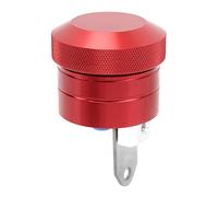 Eminchu Lubrificateur de Chaîne de Moto Système de Lubrification de Chaîne Durable adapté au Remplacement, Outil Pratique pour une Conduite en Douceur et une Excellente Protection, Métal Rouge