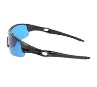 Eminchu Lunettes de Protection UV pour Salle de Culture, pour le Travail, Haute sécurité, Protection contre la Lumière LED pour Salle de Culture, Serre, Portable, Matériau PC (BLUE)