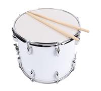 Eminchu Marching Drum Caisse Claire en Acier Inoxydable 14,49 X 14,49 X 12,44 Po