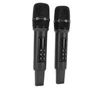 Eminchu Microphone sans Fil, Micro Dynamique intégré avec Un Son Clair et Riche, Microphone à Port de Charge de Type C, Micro Portable Léger pour Le karaoké à Domicile, la Diffusion en Direct, Le