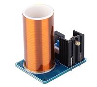 Eminchu Mini Bobine, Kit électronique de Bricolage à Distance pour Expériences Scientifiques, Haute Tension 12V (Produit Fini)