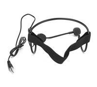Eminchu Mini Casque Micro avec Micro Omnidirectionnel pour Enseignants et Artistes, Prise 3,5 Mm, Portable et Résistant à la Transpiration
