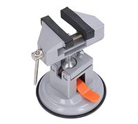 Eminchu Mini étau D'établi, Pince Réglable à 360 Degrés avec Base à Ventouse pour Projets de Bricolage et Réparations, Hauteur 175mm