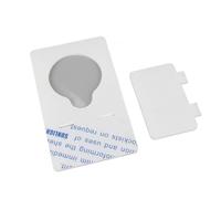 Eminchu Modèle de Nez de Bouche en Silicone 3D Durable pour la Pratique du Perçage du Nez et L'affichage Médical Matériau en Silicone Réutilisable Taille 90 X 65 Mm (WHITE)