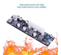 Eminchu Module d'alimentation Silencieux DC-ATX avec Protection Contre Les Surtensions pour Cartes Mères Mini ITX en Noir