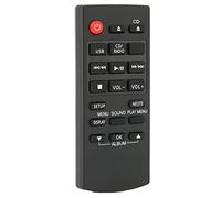 Eminchu N2QAYC000081 Télécommande pour SC-HC37GK-S Contrôleur de Haut-Parleur de Remplacement de Haute qualité pour Mini Haut-parleurs ABS Noir