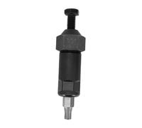 Eminchu Outil de Nettoyage de Raccords de Graisse, Tige Courte M10 de | Débouchage à Vis, Corps en Acier au Carbone, Adaptateurs M6 et M8, Utilisation Courante D'excavatrice et D'équipement