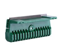 Eminchu Outil Durable Universel de Commode de Rail de Barre de Tronçonneuse en Acier pour Les Travailleurs Forestiers Vert 11x6x4cm