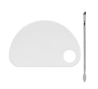 Eminchu Palette de Mélange de Nail Art, Ensemble Acrylique avec Spatule pour Maquillage Professionnel et Salon de Manucure