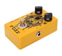 Eminchu Pédale à Effet Fuzz, Coque Entièrement en Métal, Dispositif Sonore Compact et Flou pour les Amateurs de Guitare électrique