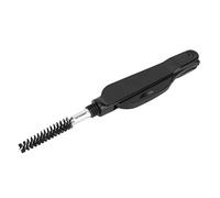 Eminchu Peigne à Dents à Double Tête pour Soigner et Façonner les Sourcils et les Cils, Brosse à Sourcils Portable en Acier Inoxydable, Parfaite pour le Maquillage et les Voyages
