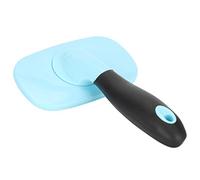 Eminchu Peigne à Poils de Chien et Chat, Brosse de Démêlage Rotative à 360° pour Outil de Toilettage pour Animaux de Compagnie avec Perles D'acupuncture Douces, Matériau PP, 15,2x11,3 Cm, 1 unité