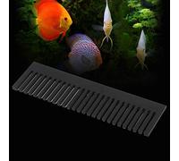 Eminchu Peigne de Débordement pour Aquarium, Durable, Beau Design, Empêche la Perte de Poisson, en Acrylique, 17.5cm de Long