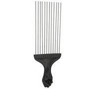 Eminchu Peigne Démêlant en Métal pour Salon de Coiffure, Outil de Coiffure pour Cheveux Bouclés, Coupe de Cheveux