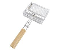 Eminchu Pelle à Litière pour Chat à Long Manche en Métal Robuste pour Un Nettoyage sans Effort du Bac à Litière pour Chat 36,5 Cm X 14,5 Cm