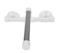 Eminchu Perroquet de Bain pour Perroquets, Support de Tuyau en Plastique avec Ventouses pour Douches d'oiseaux Faciles, 24x25x8cm