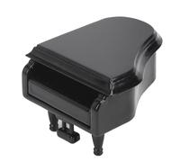Eminchu Piano Miniature en Tilleul, Modèle Musical Exquis pour Décoration de Bureau à Domicile et Cadeau pour Amis ou Famille 7x8x5.5cm