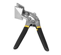 Eminchu Pince à Sertir à Main, Outil Multifonctionnel Durable pour Plier les Plaques Métalliques et les Conduits, Acier au Chrome Vanadium, 1 unité (Pince à cintrer 80MM (type courbé))