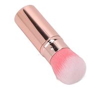 Eminchu Pinceau à Fard à Joues Rétractable à Cheveux Doux, Outil de Maquillage Portable, Coloration Facile pour un Maquillage Délicat, Pinceau Cosmétique, Merveilleux Cadeau pour Maquilleur (PINK)