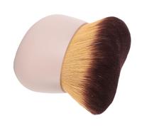 Eminchu Pinceau Autobronzant, Grand Pinceau de Maquillage pour le Corps avec Poils Doux pour un Bronzage Uniforme, Idéal pour les Lotions et Mousses Autobronzantes, Taille 2,56 Pouces (Kaki)